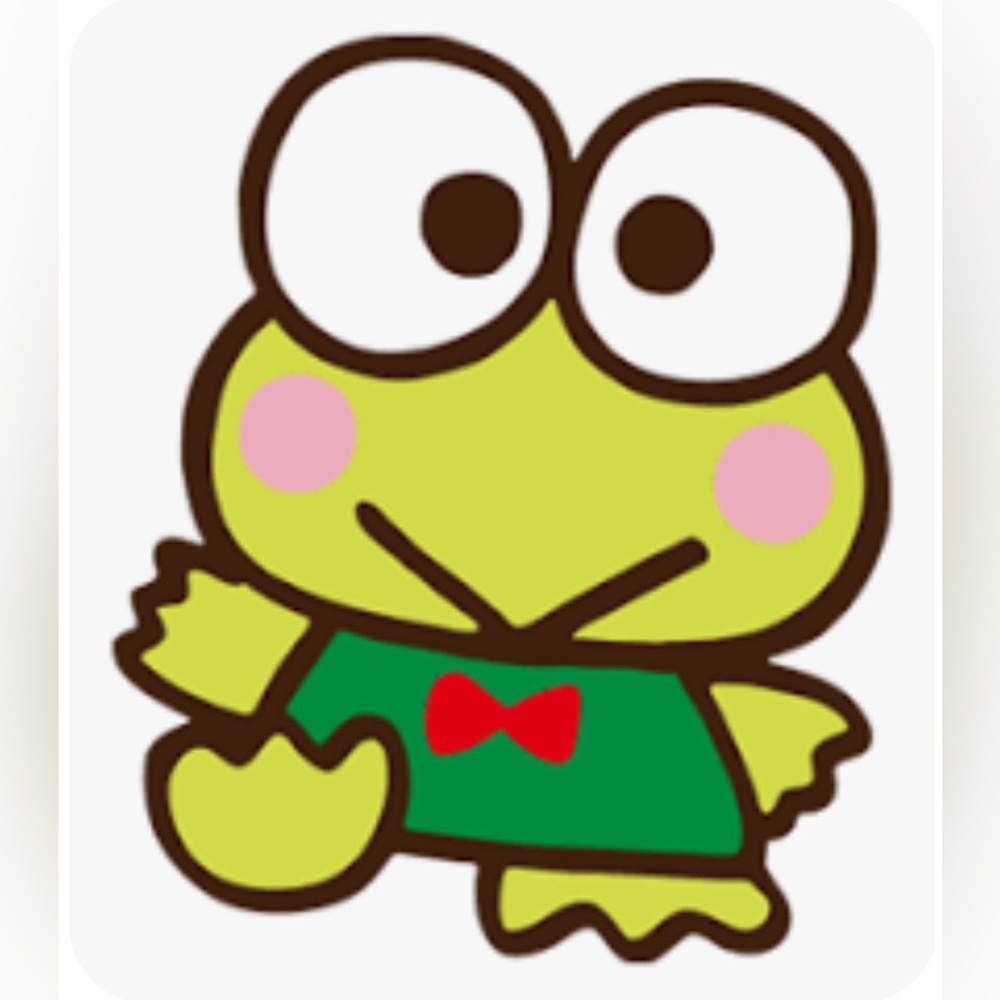 Keroppi ID Holder Card Case Kerokerokeroppi Frog Sanrio - Picture 4 of 4